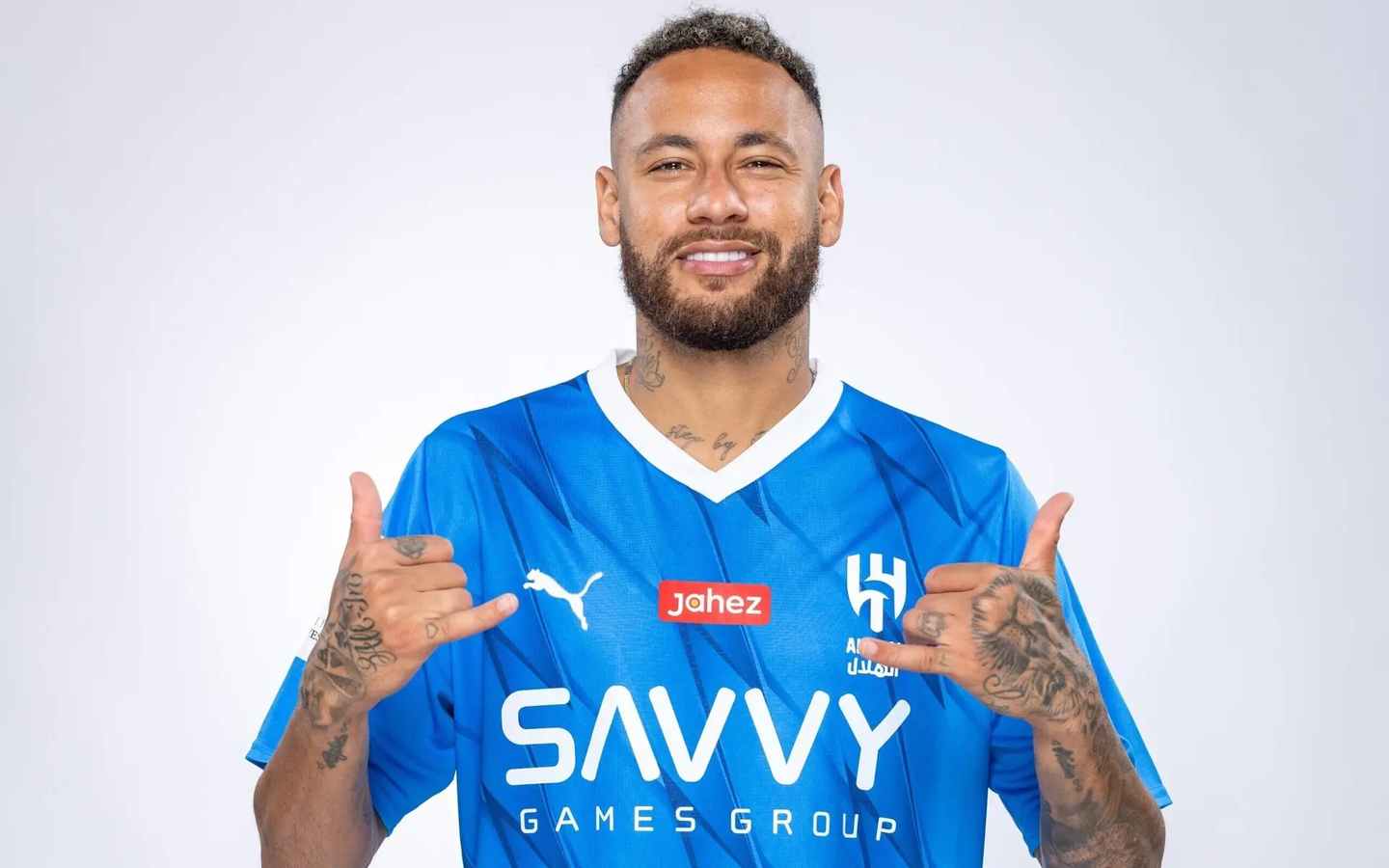 Neymar apresentado pelo Al Hilal