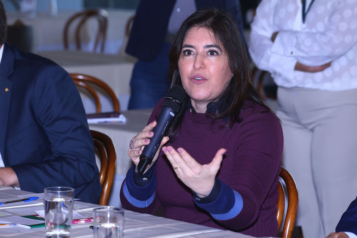 Ela citou como exemplo histórico a pandemia da Covid-19