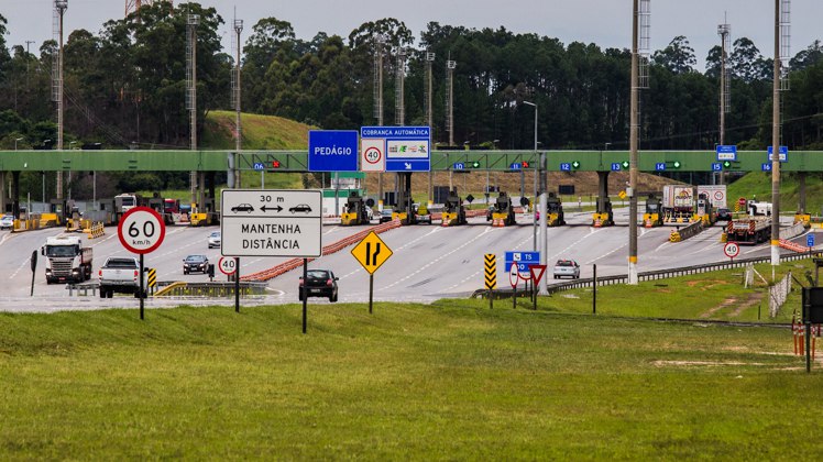 O maior reajuste será na rodovia dos Tamoios