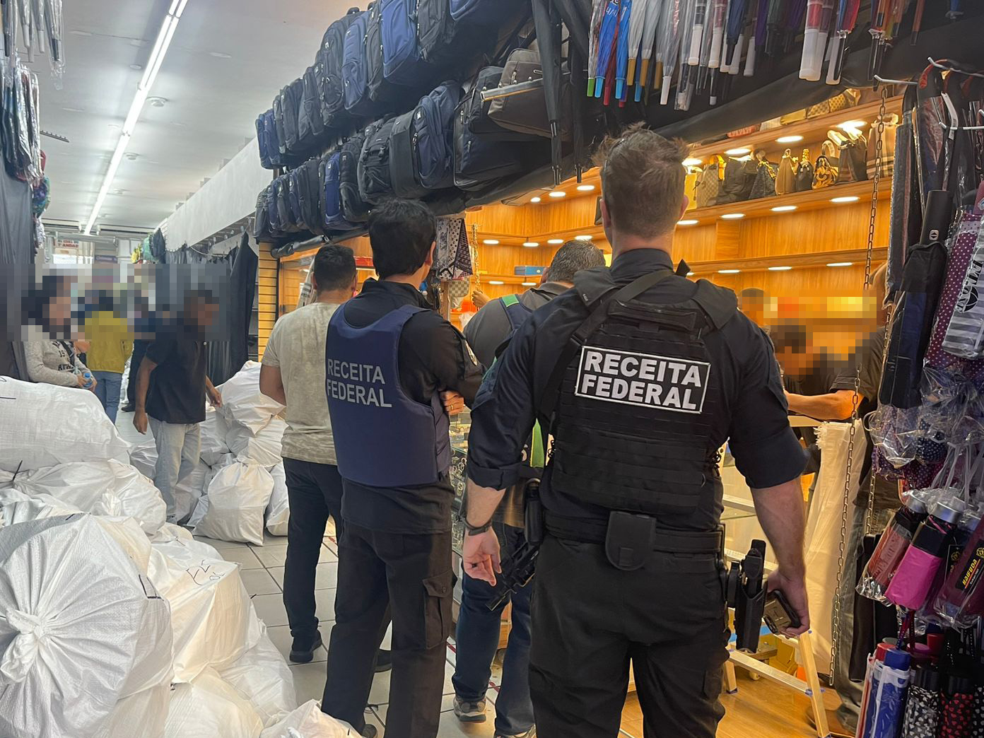 Na primeira operação, realizada em 2022 na mesma região, foram apreendidas mercadorias avaliadas em R$ 5 milhões