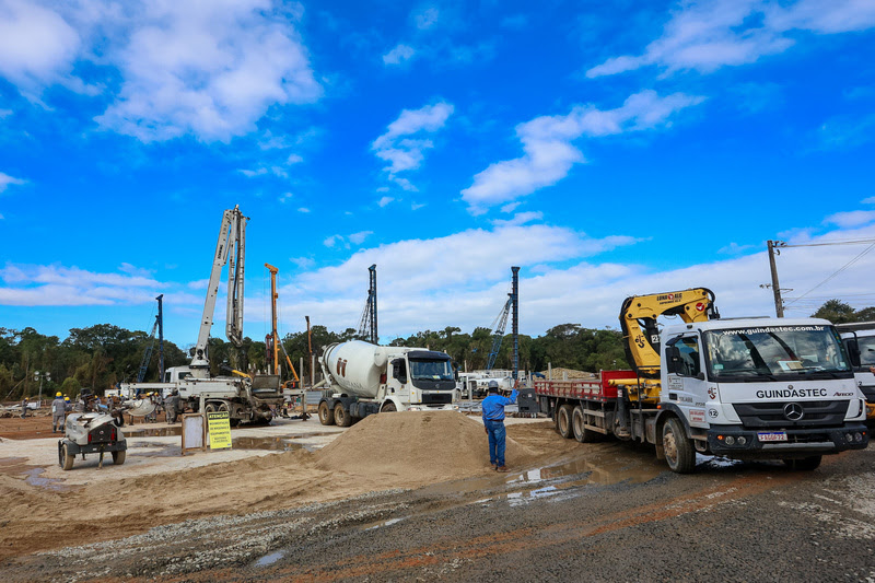 Obras em Baleia Verde