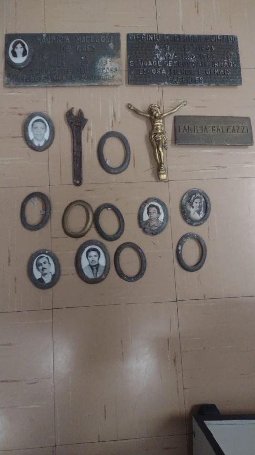 Peças foram recuperadas