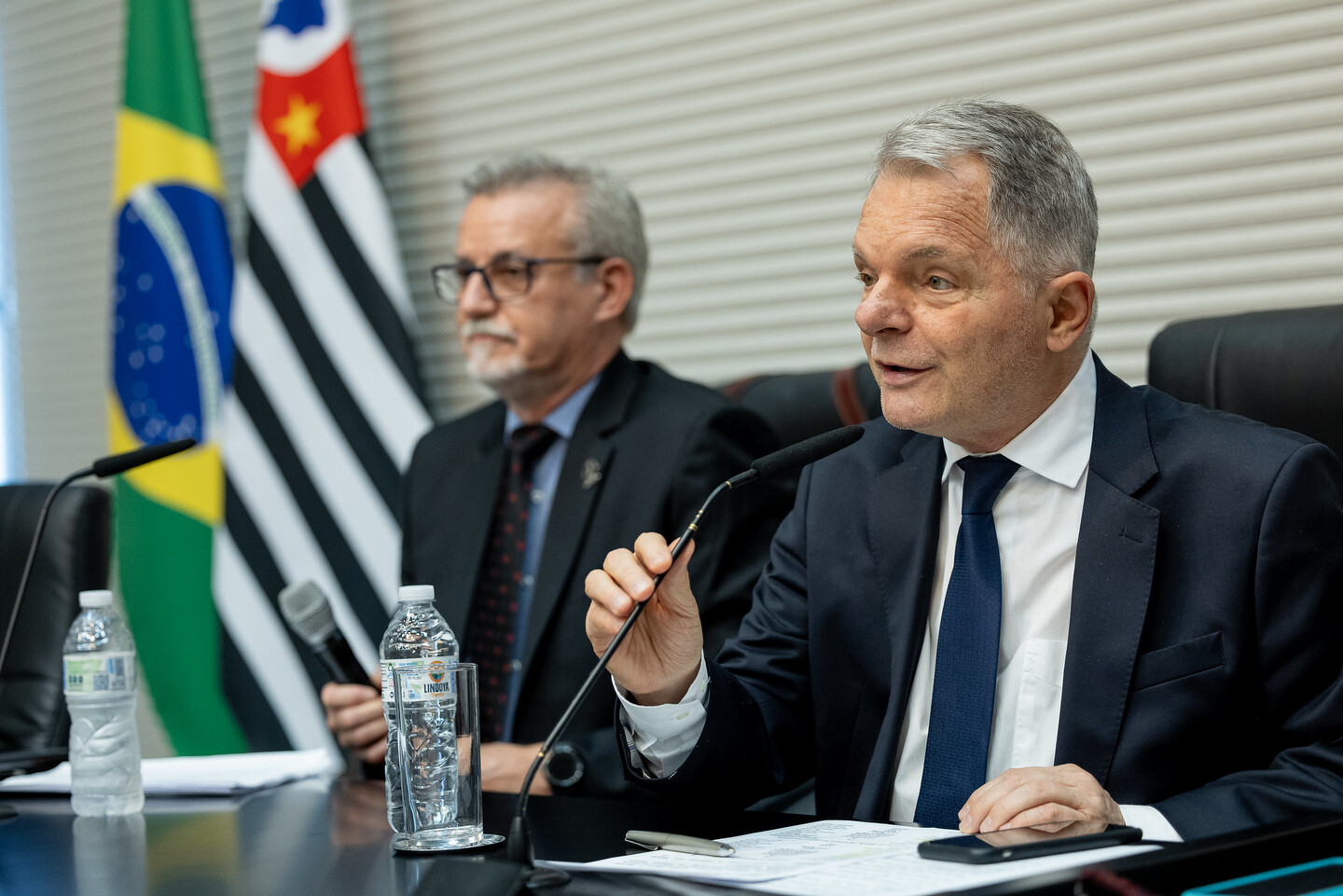 As Comissões de Ciência, Tecnologia e Inovação e de Educação e Cultura da Assembleia Legislativa do Estado de São Paulo receberam o reitor da Universidade Estadual de Campinas, Antônio José de Almeida Meirelles, para prestação de contas de sua gestão