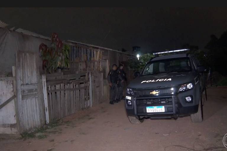 O trio havia sido solto momentos antes da chegada dos policiais da Rota