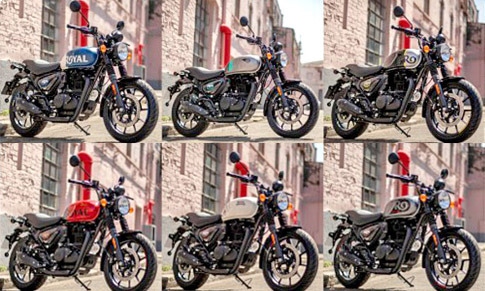 O novo modelo coloca a Royal Enfield no segmento de motocicletas essencialmente urbanas