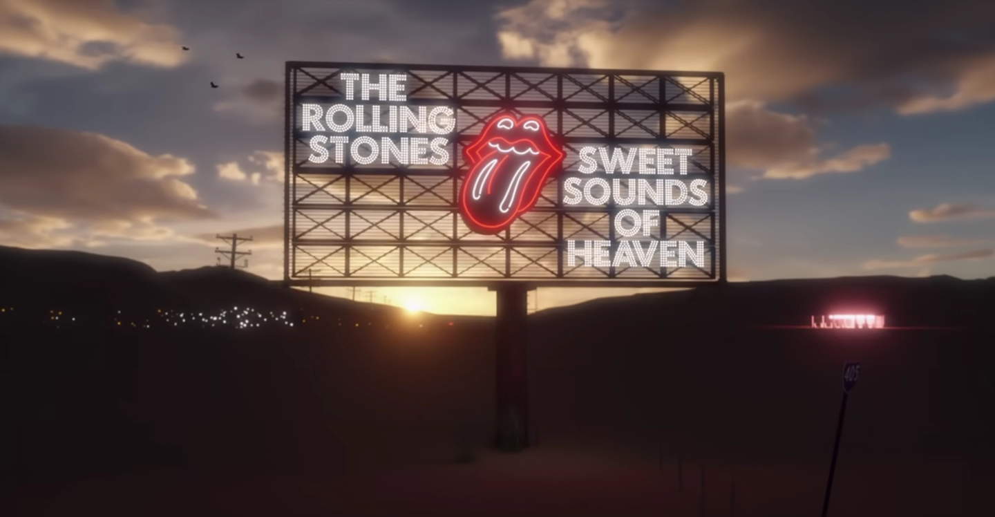 Novo clipe dos Rolling Stones, Sweet Sounds Of Heaven