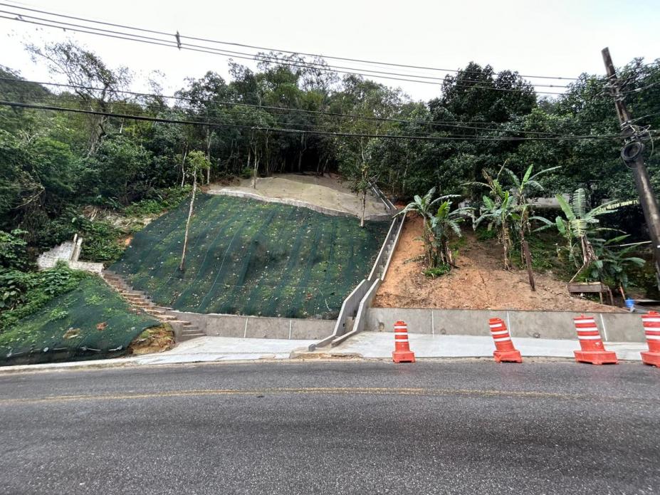 Serviço foi realizado no Morro da Cachoeira