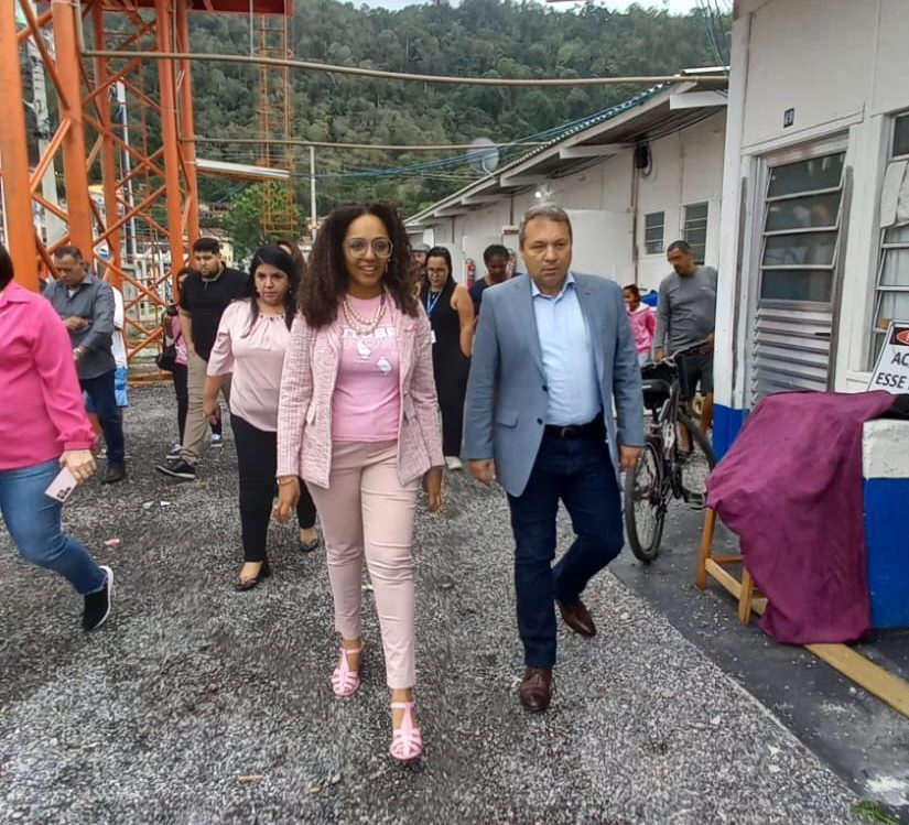 A cerimônia de abertura contou com a participação da secretária da SP Mulher, Sonaira Fernandes