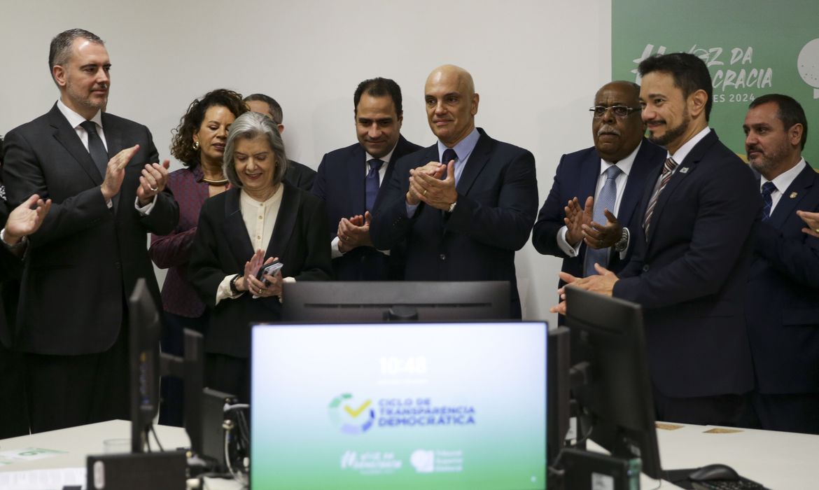 O código-fonte já está à disposição para auditoria, fiscalização e análises por entidades fiscalizadoras interessadas em, como instituições públicas, órgãos federais, partidos políticos, universidades e a sociedade civil