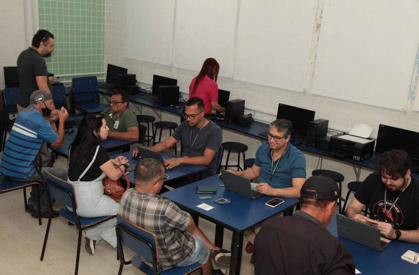 Ação foi realizada na UME Auxiliadora da Instrução, no Estuário