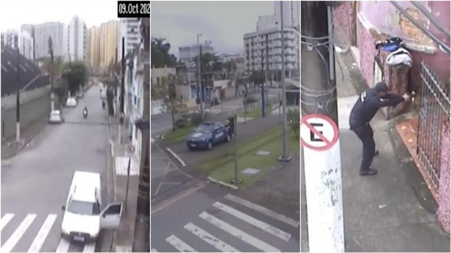 A ocorrência foi na manhã desta segunda-feira (9)