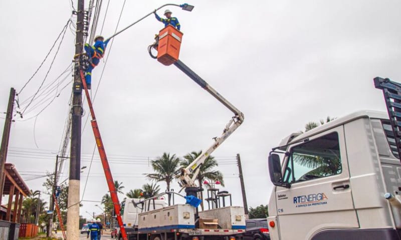 Itanhaém moderniza iluminação das orlas com tecnologia LED