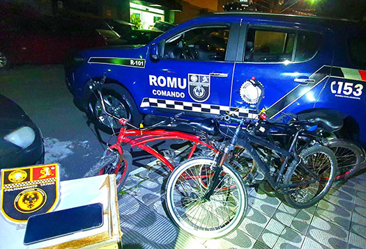 Equipes da GCM realizavam Força Tarefa na Cidade quando receberam a informação pelo Cicoe a respeito de atitudes suspeitas