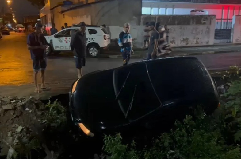 A condutora não ficou ferida