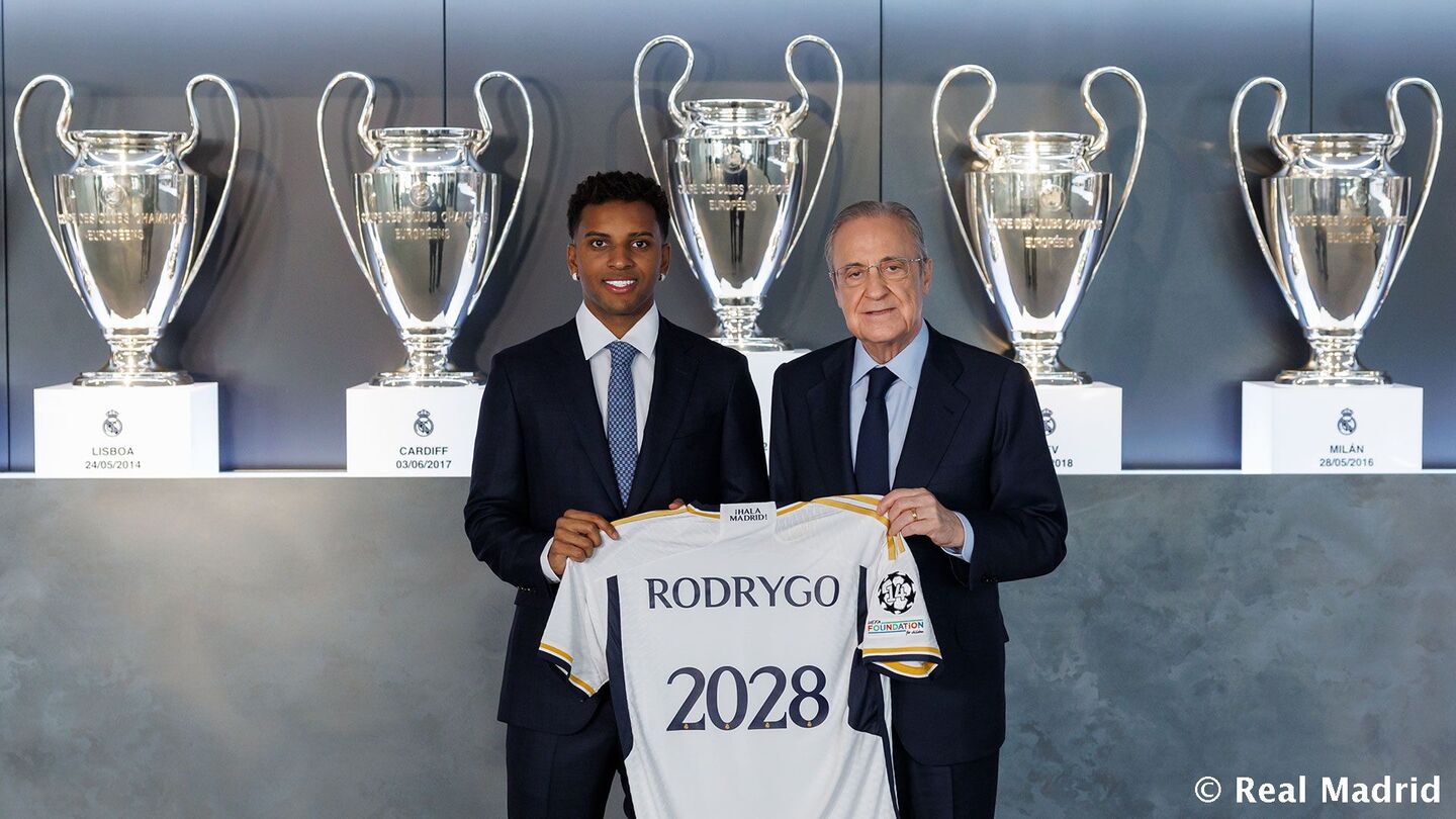 Rodrygo se tornou titular no Real Madrid e foi fundamental na conquista da última Champions League do clube