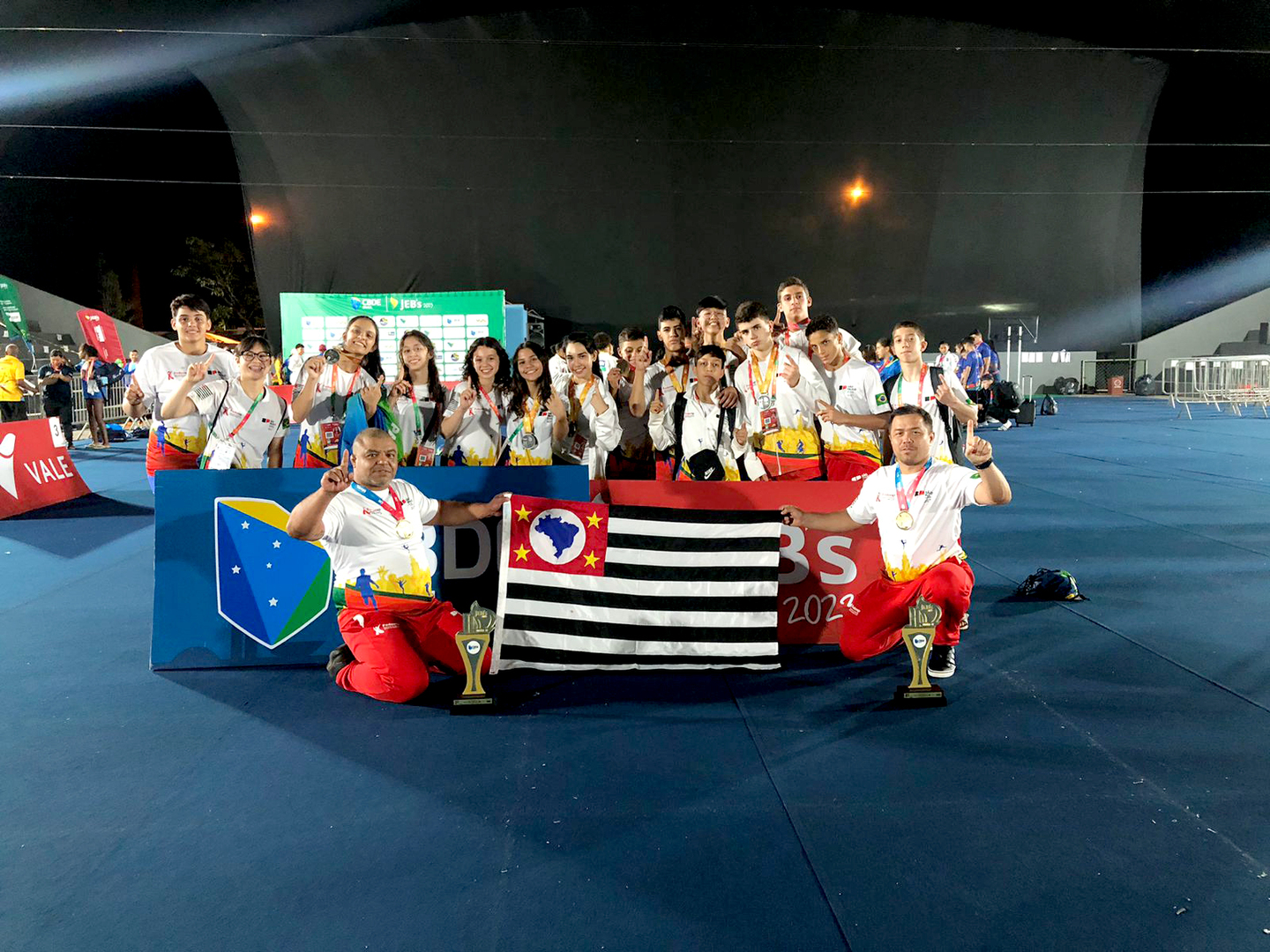 SP conquista o tricampeonato dos Jogos Escolares Brasileiros