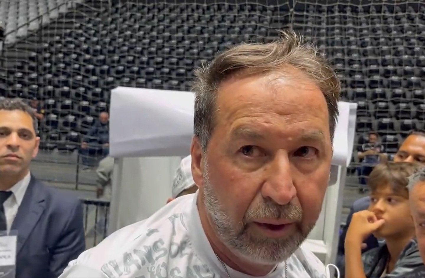 Augusto Melo após ser eleito presidente do Corinthians