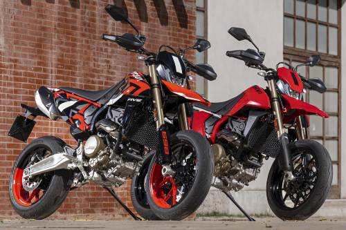 A primeira Supermotard monocilíndrica da Ducati está equipada com o novo motor Superquadro Mono, com 77,5 cavalos de potência