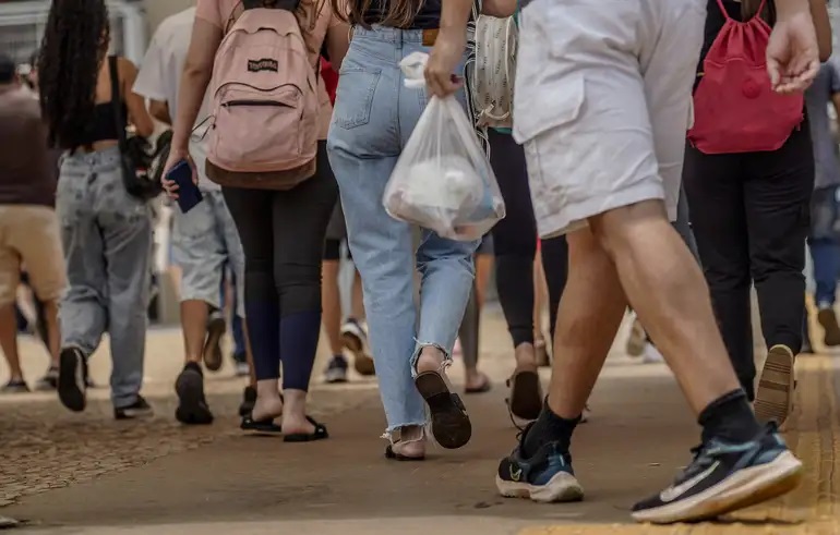 Dos 3,9 milhões de inscritos, 1,2 milhões não fizeram o exame