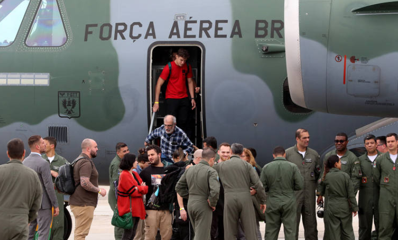 O Brasil foi novamente frustrado no quinto dia de autorizações para sair do território sob ataque de Israel rumo ao Egito