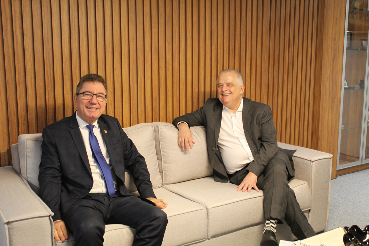 Márcio França comentou visitou a Associação Comercial de Santos