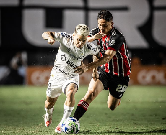 Santos e São Paulo empataram por 0 a 0 na 34ª rodada do Brasileirão