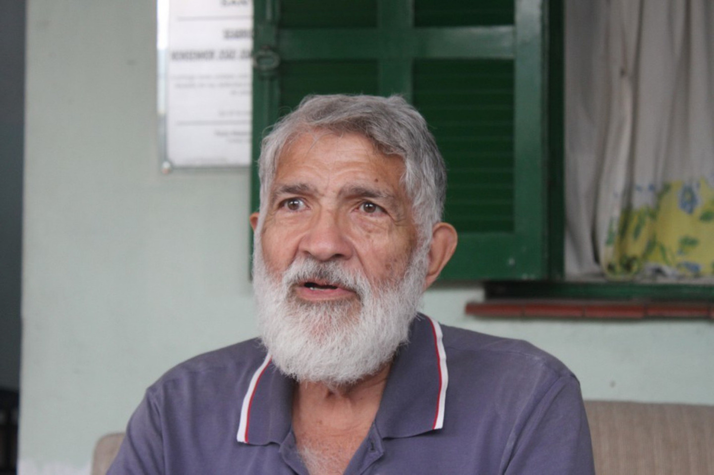 José Tarcísio Florentino da Silva foi um tucano histórico da Cidade e hoje vive em um abrigo mantido pela Prefeitura de Santos