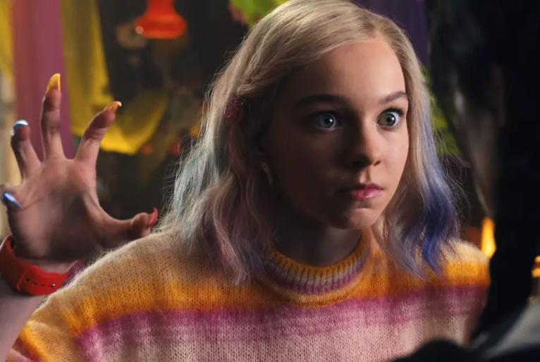 Emma Myers em 'Wandinha'