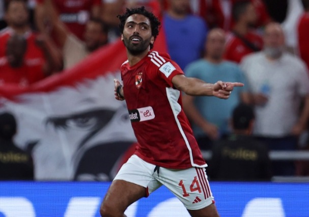 Hussein El Shahat, autor de um dos gols do Al Ahly