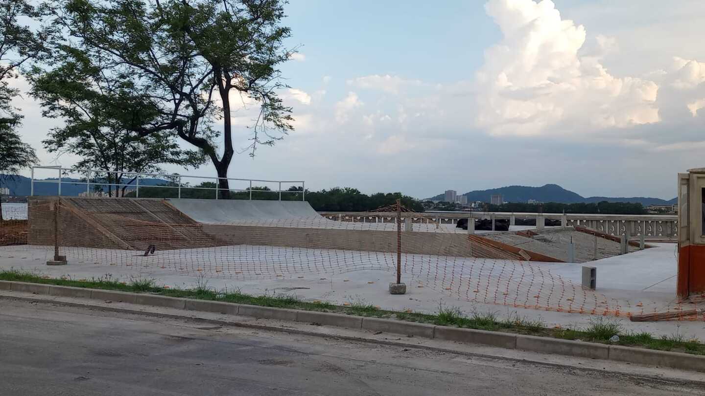 Nova pista de skate do Casqueiro deve ser entregue na próxima semana