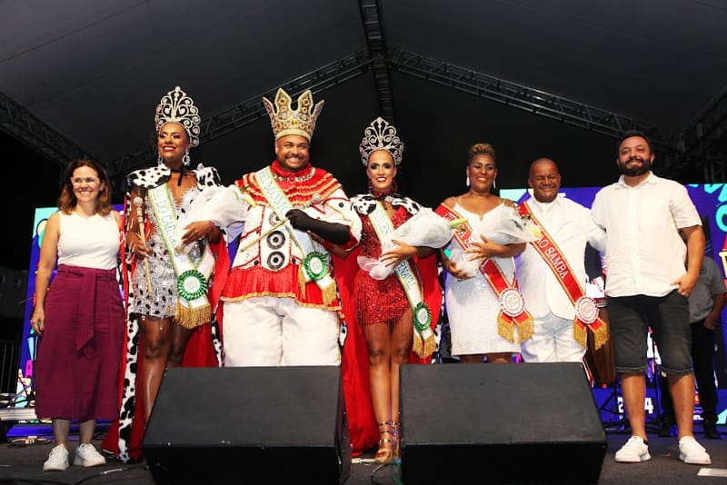 A corte carnavalesca de Santos está completa