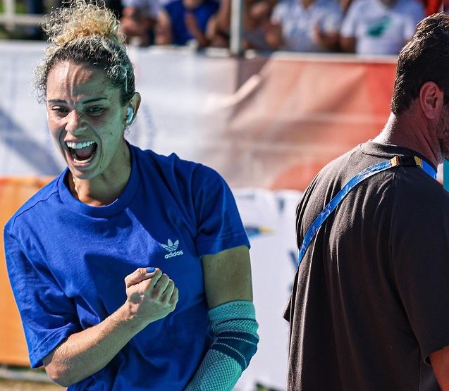 Quando estava perto de voltar ao esporte, descobriu que estava grávida da pequena Liz, que nasceu seis dias antes de começar o skate nas Olimpíadas e, naturalmente, a tirou da corrida por uma vaga em Tóquio