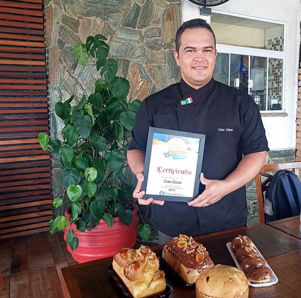 Neste mês de dezembro, Caio está lançando um receituário de Natal