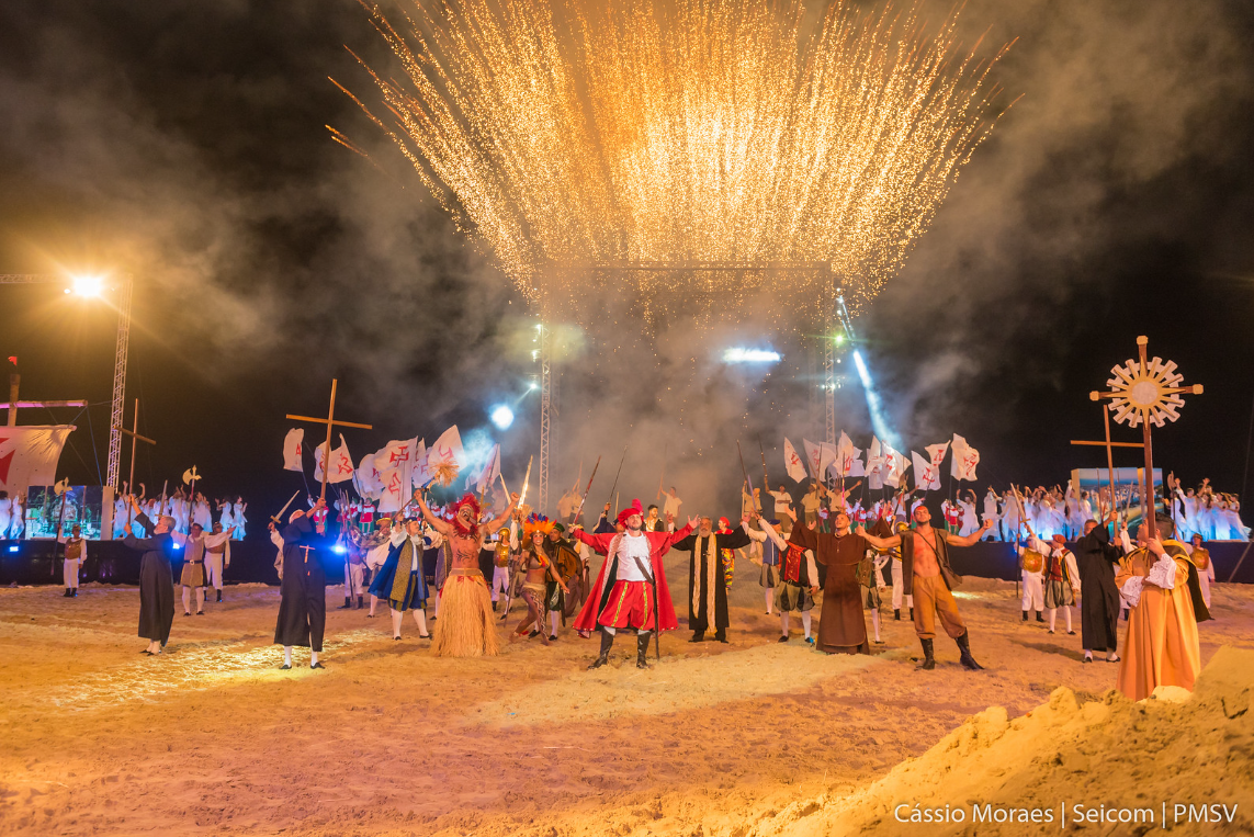 O maior espetáculo em areia de praia do Mundo conta com um elenco recheado de estrelas da dramaturgia nacional