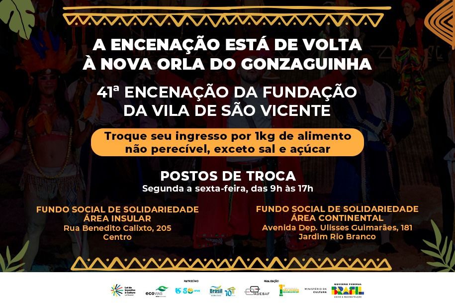 Ingressos poderão ser adquiridos a partir desta quinta-feira (11), das 9h às 17h