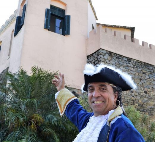 Pirata Bob Cavendish estará no comando da visita interativa