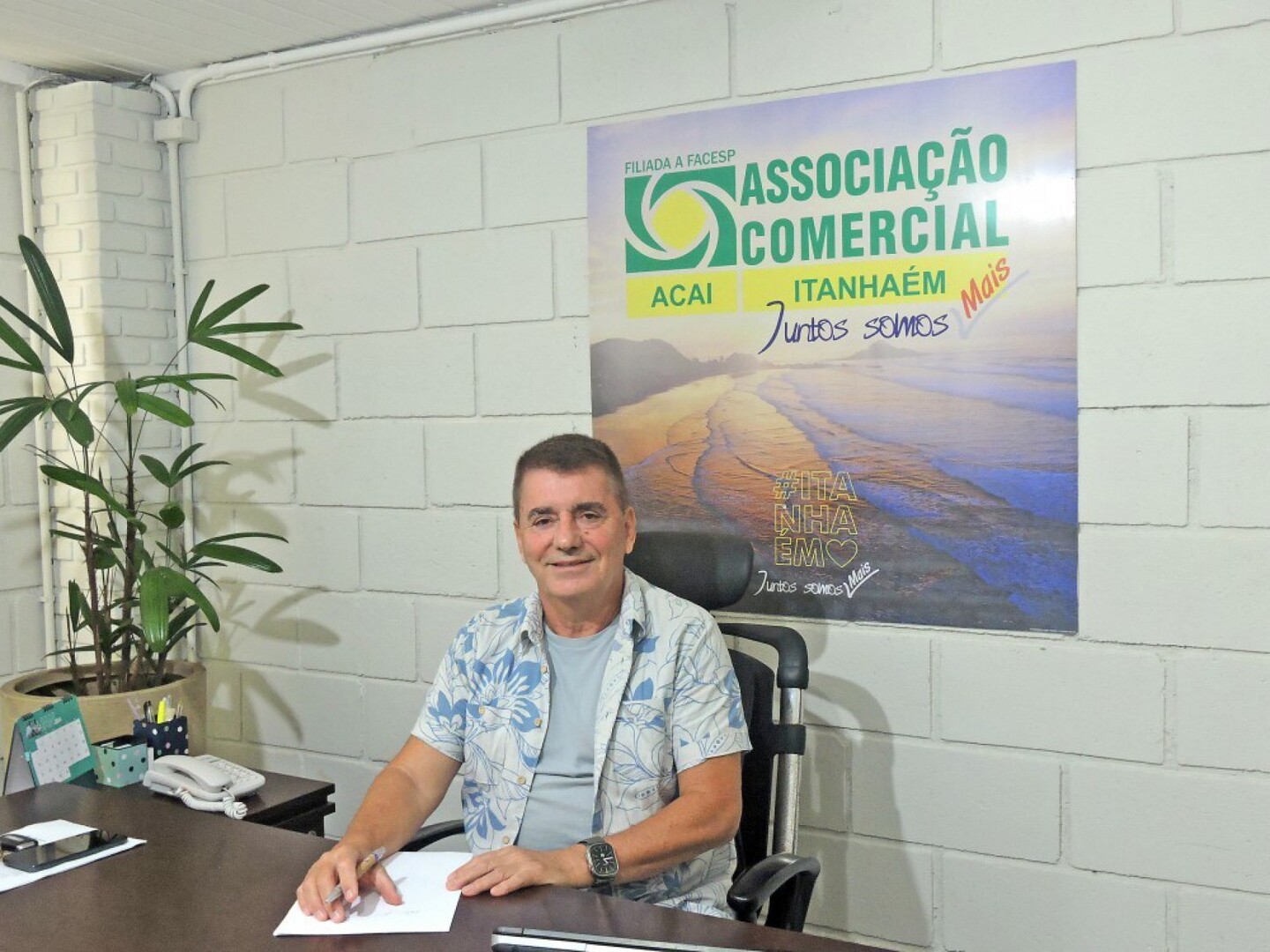 O presidente eleito é o empresário José Alberto Loio Loureiro, de 67 anos