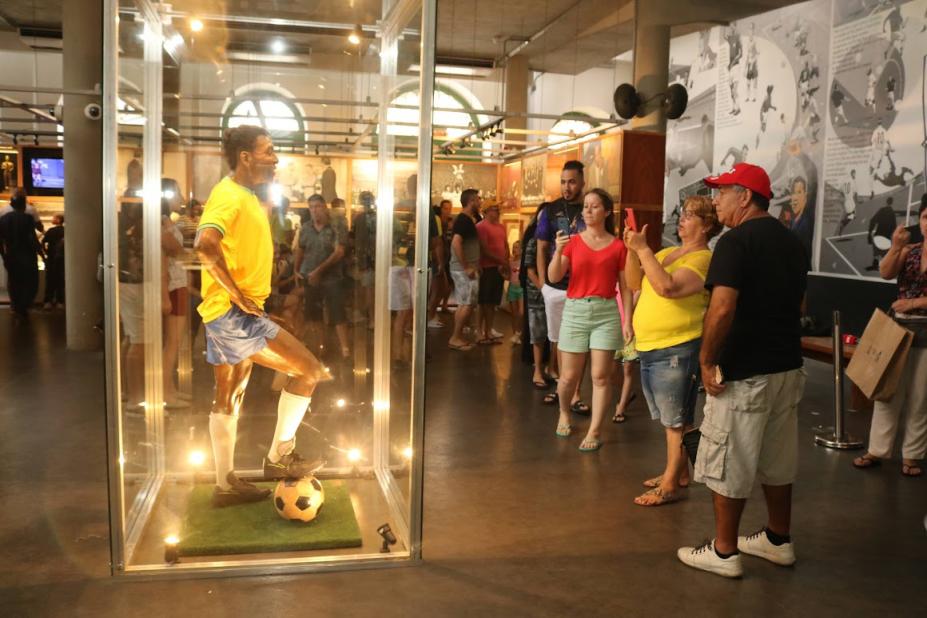 Com mais de 81,6 mil visitantes, o Museu Pelé bateu recorde de visitantes