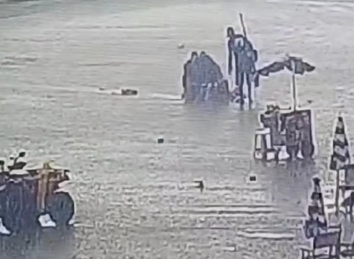 Quatro pessoas são atingidas por raio em Praia Grande, litoral sul de SP