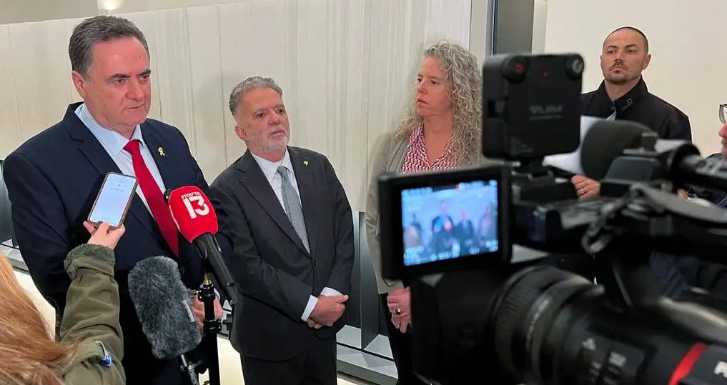 O ministro das Relações Exteriores de Israel, Israel Katz