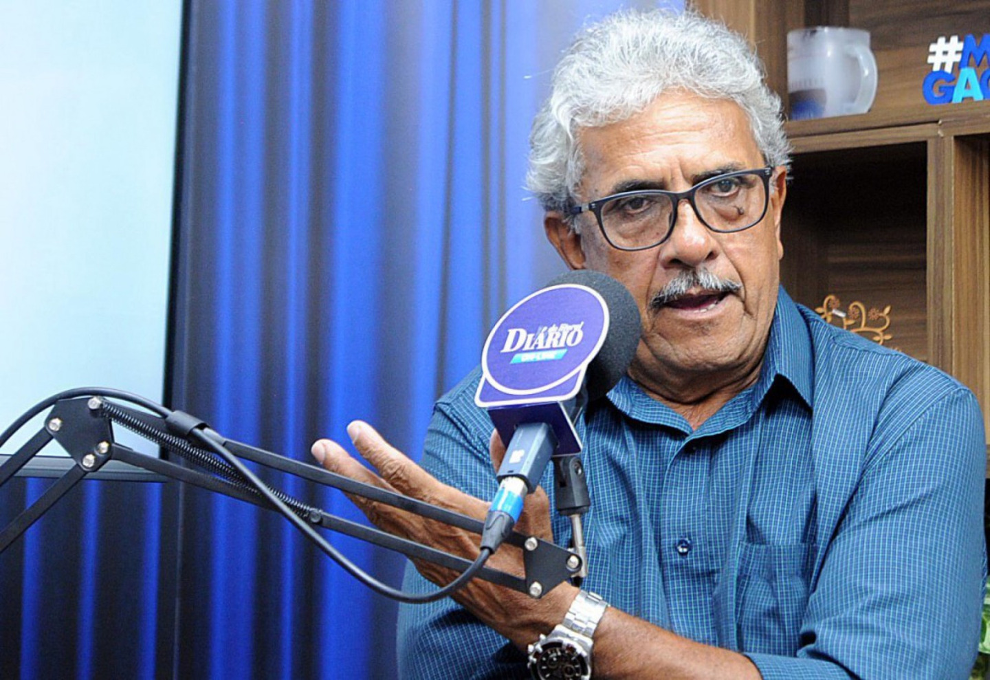 Ricardo Antônio Gonçalves de Araújo, pai do Ruan Ribeiro de Araújo, se emocionou ao relembrar ocorrido com o filho