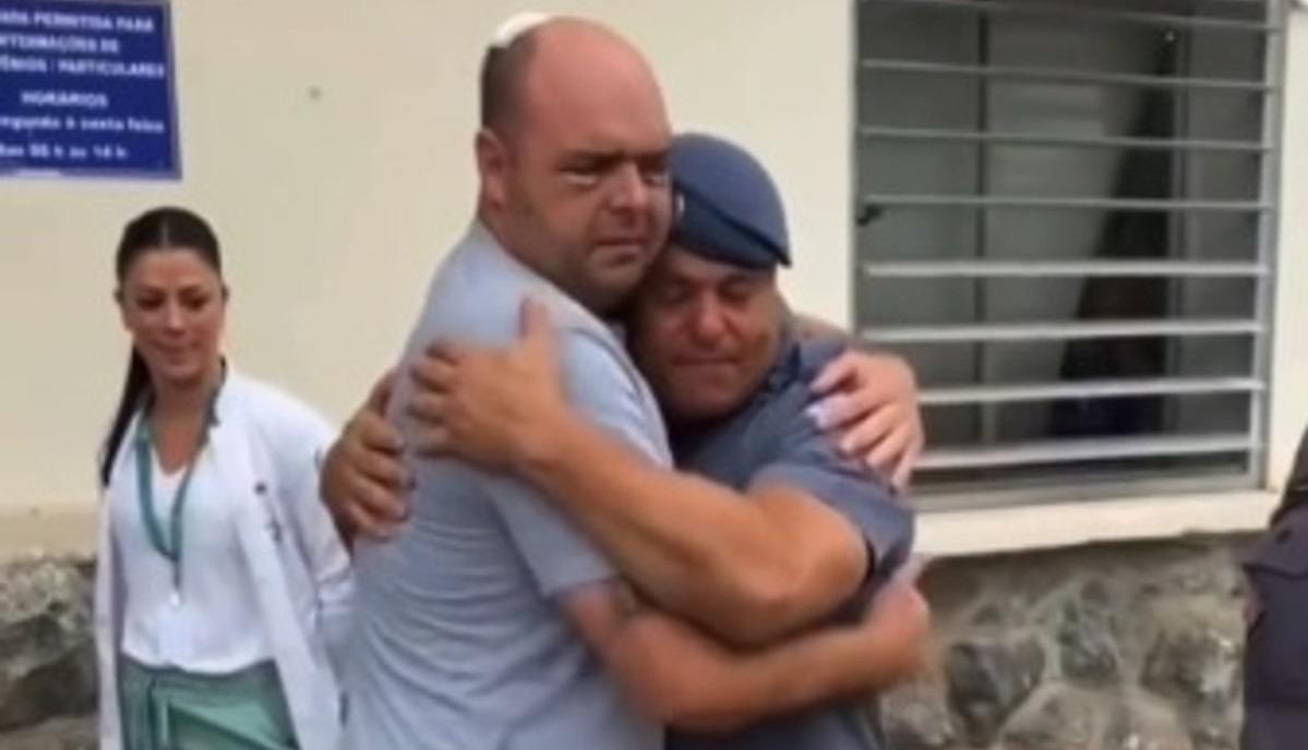 Guilherme Ribeiro Lobo, de 33 anos, recebeu alta médica nesta quarta-feira (21)