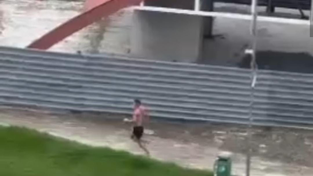 As imagens foram compartilhadas nas redes sociais pelo Sexto Grupamento de Bombeiros