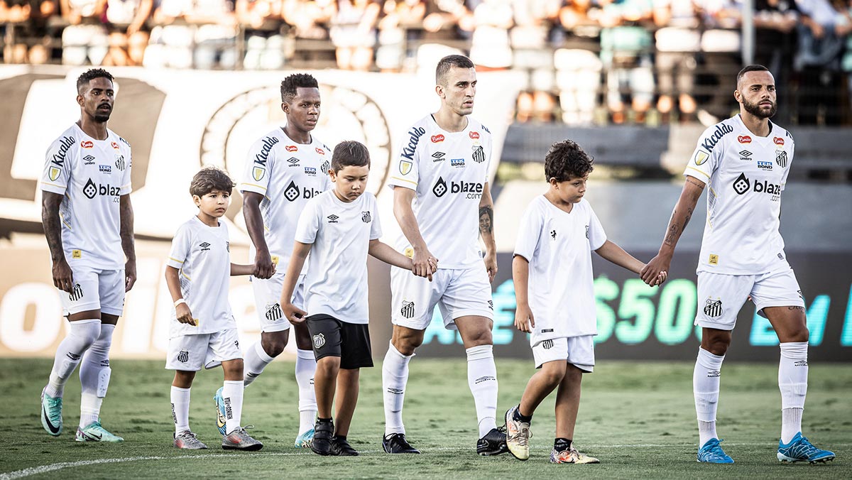 A CBF definiu na noite desta quarta-feira (7) a caminhada do Santos na Série B de 2024