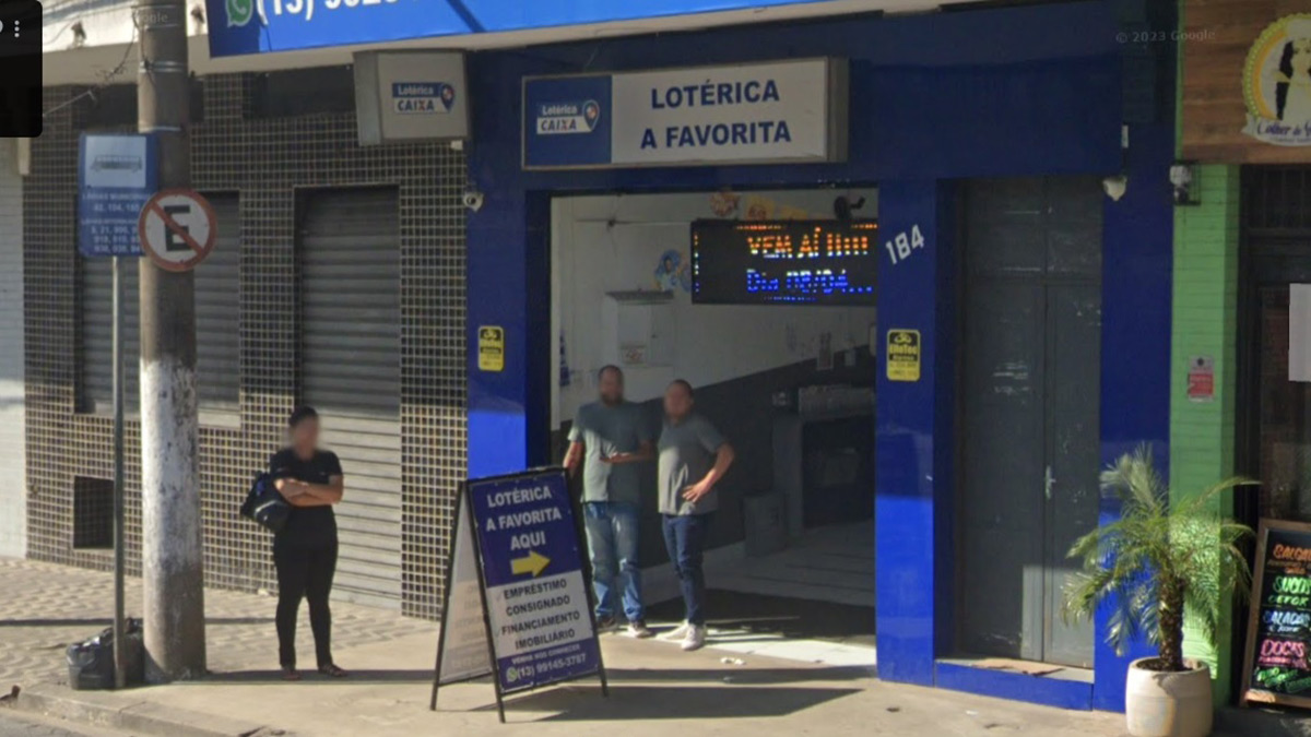 Um dos prêmios saiu na lotérica A Favorita, na Avenida São Francisco, no Centro