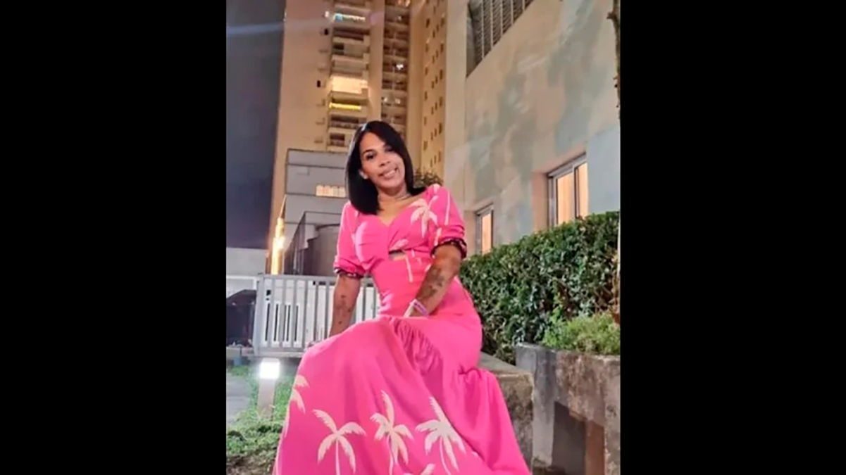 Edneia Fernandes, 31, chegou a ser socorrida por pessoas que estavam na praça e ficou um dia internada, mas não resistiu