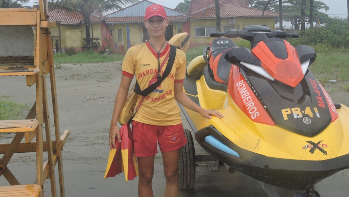 Soldado Vitória Favaretto já enfrentou várias situações de risco