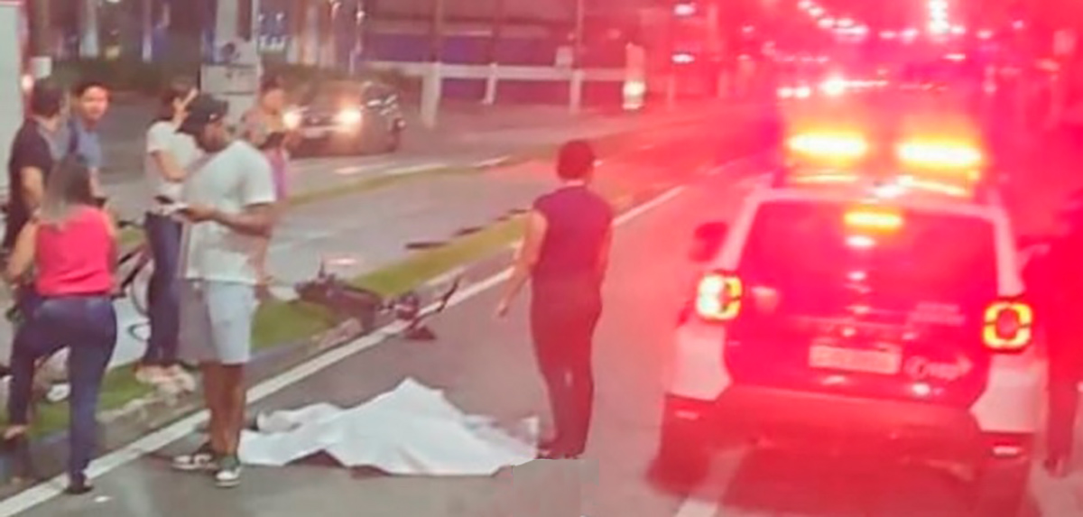 O Corpo de Bombeiros atendeu a ocorrência e prestou os primeiros atendimentos ainda no local do acidente