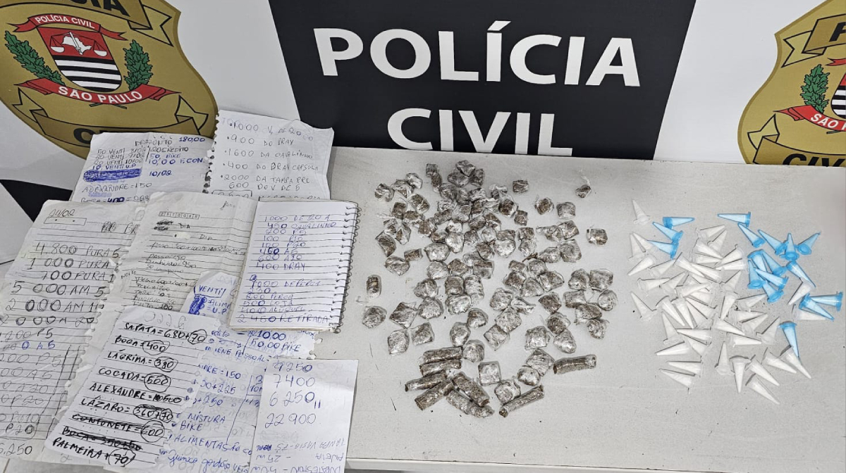 Homem tentou fugir,mas foi contido por agentes