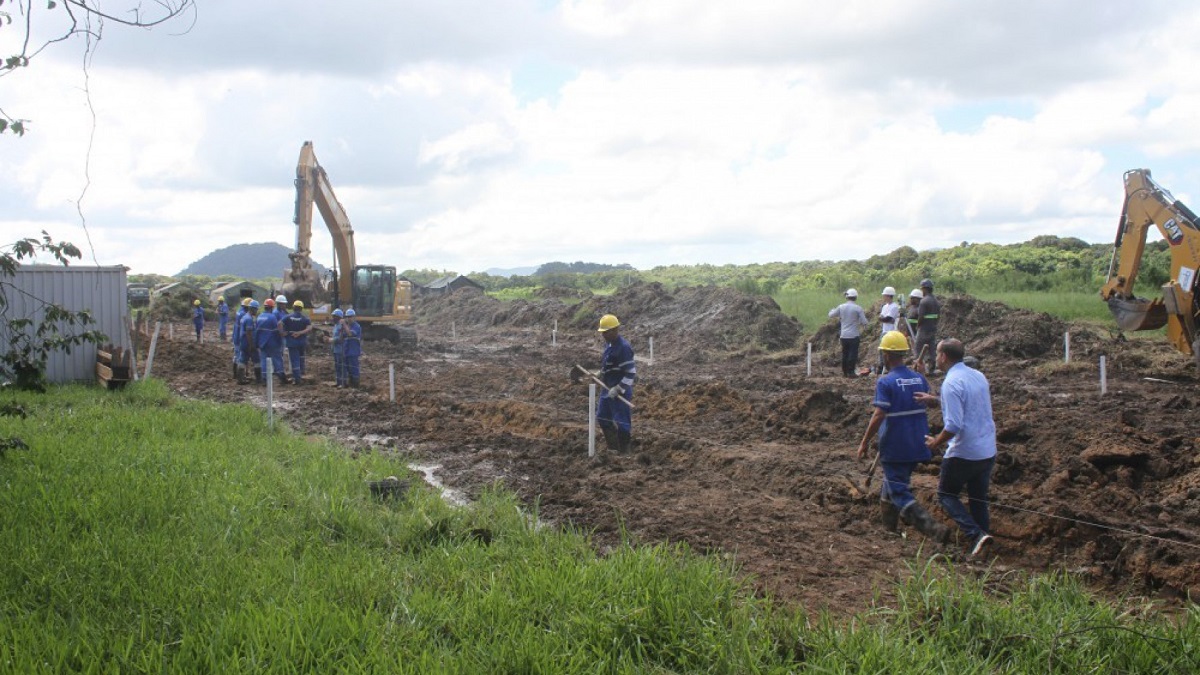 Obras do aeroporto estão próximas de 15% em Guarujá
